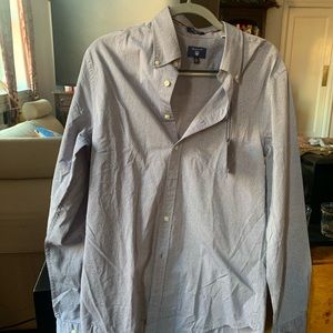 The Printed Poplin Polkadot Fit